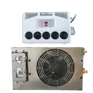 Electric 24v Tractor Cabin Parking AC System Cooler Conditioner 12v 12 Volt Air Conditioning For Truck