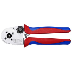 Herramienta de crimpado de cables Knipex 97 52 67 DT, crimpadora profesional para conectores eléctricos - Product Image 1