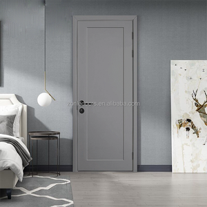 中国供应商热卖现代前门房子有竞争力的价格木制旋转缅甸柚木门设计带智能锁门 - Product Image 6