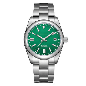 นาฬิกา Seiko OEM ตัวเรือนสแตนเลสสตีลทั้งเรือน ระบบออโตเมติก ผลิตในญี่ปุ่น เข็มเรืองแสง นาฬิกาดำน้ำ หรูหรา เรียบง่าย สไตล์มินิมอล นาฬิกาธุรกิจแบบกลไก - Product Image 4