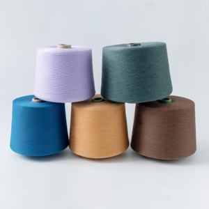 Fil teint OE 32S 100% coton, résistant au boulochage et à la perte de poils, faible MOQ, écologique, anti-boulochage pour le tricot, les draps et les housses de couette - Product Image 2
