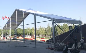 Tente en aluminium personnalisée de haute qualité pour 2000 personnes, grande tente de réception robuste, <span class=keywords><strong>prix</strong></span> d'usine pour les mariages et événements en plein air - Product Image 5