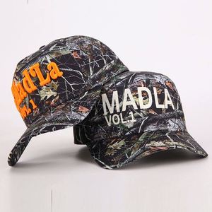 Casquettes de baseball de chasse d'extérieur 5 panneaux de haute qualité, logo personnalisé, motif camouflage Real-Tree, image sportive, 100 % coton - Product Image 3