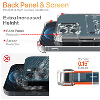 2021 Vente Chaude Transparent Insert Carte Style Téléphone Cas Titulaire De La Carte De Crédit pour iPhone Mobile Téléphone Accessoires