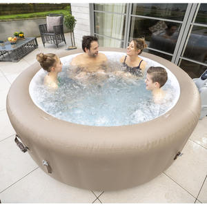 <span class=keywords><strong>Bestway</strong></span> 60017 Palm Springs Hydro Jet Design moderne rond extérieur Mini <span class=keywords><strong>piscine</strong></span> Spa PVC bain à remous gonflable Spa - Product Image 2