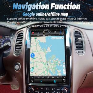 Autoradio avec écran vertical de 12,1 pouces pour Infiniti QX50 2010-2017 EX GPS Carplay Android 11 Lecteur multimédia vidéo pour voiture - Product Image 3