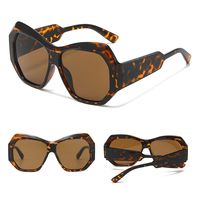 Lunettes de soleil rectangulaires à monture intégrale DL UV400 unisexes pour adultes, tendance