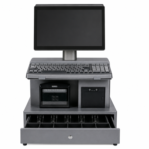 Máquina POS con teclado integrado, sistema POS con pantalla táctil de 14 pulgadas, terminal POS para supermercado, máquina de caja con Windows POS i5. - Product Image 5