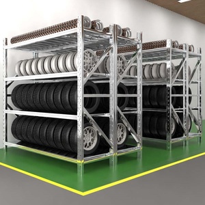 أرفف ورفوف متوسطة التحمل للمخازن ، أرفف معدنية بدون بولر ، أرفف - Product Image 1