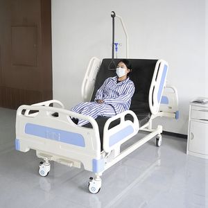 Lit d'hôpital <span class=keywords><strong>de</strong></span> haute qualité, lit <span class=keywords><strong>de</strong></span> <span class=keywords><strong>soins</strong></span> à domicile, équipement médical pour les personnes âgées, lit <span class=keywords><strong>de</strong></span> <span class=keywords><strong>soins</strong></span> infirmiers - Product Image 5