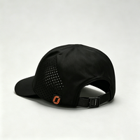 Casquette de camping respirante à 5 panneaux, chapeau de performance en maille à séchage rapide, casquette d'extérieur réglable UPF 50+ pour hommes et femmes, idéale pour la course et la pêche