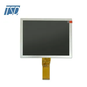 Layar Panel Lcd Tft 8 Inci, Tampilan Modul Lcd 8 Inci 50pin Antarmuka RGB 800X600