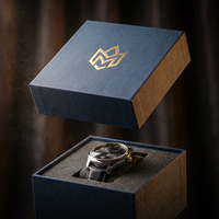 Coffret Cadeau Portable Rigide Magnétique de Luxe Personnalisé ISO9001 en Matériaux Recyclés avec Estampage à Chaud Doré, Emballage en Carton Premium et Fourrure
