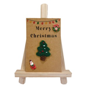 การ์ดถักโครเชต์การ์ดอวยพรคริสต์มาสการ์ด2025ให<span class=keywords><strong>ม</strong></span>่ - Product Image 4