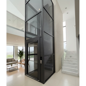 <span class=keywords><strong>Ascensor</strong></span> Residencial de Dos Pisos con Puertas Dobles Automáticas, Elevador de Vidrio Moderno para Casa, en Oferta - Product Image 2