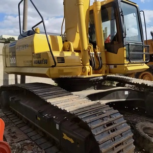 Excavadora de segunda mano Komatsu PC350 PC400 Cummins, motor de marca PLC, excavadora grande de orugas, movimiento de tierras - Product Image 3