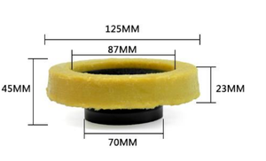 แหวนแวกซ์หนาพิเศษ180กรัมพร้อมซีลปะเก็นหน้าแปลนทนทานสำหรับห้องน้ำอุปกรณ์เสริมแหวนแว็กซ์ปิดผนึกที่ดีสำหรับห้องน้ำ - Product Image 2