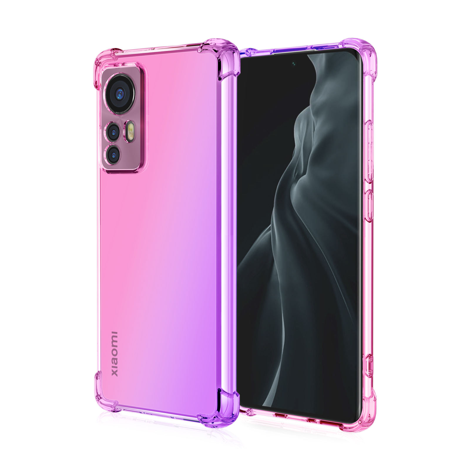 ชมพู + ม่วง