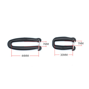 <b>Plastic</b> <b>Sliding</b> Buckle 30mm 44mm Black For Bags Durable Fasteners - Product Image 3