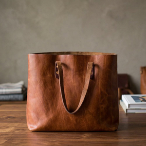 Sacs à main tendance en cuir de buffle véritable pour femmes, utilisation quotidienne, écologiques, imperméables, fermeture éclair, antivol, légers - Product Image 3