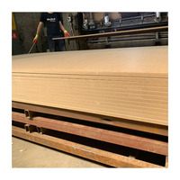 1830*2440mm/ 2100*2800mm taille personnalisée panneau MDF brut 3mm 4mm 5mm panneau MDF uni