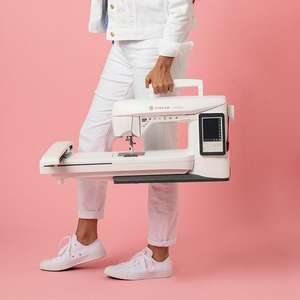 <span class=keywords><strong>Singer</strong></span> EM9305 logotipo personalizado Máquina automática bordado computarizado hogar pequeña camiseta Mini máquina de bordado Digital <span class=keywords><strong>precio</strong></span> - Product Image 6