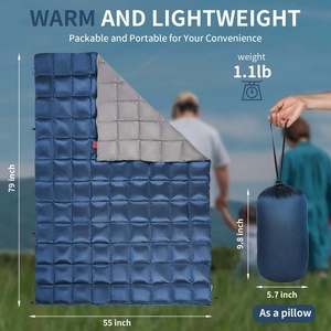 Couverture de camping en nylon recyclé écologique lavable en machine, séchage rapide, évacuation de l'humidité, pour toutes les activités de plein air par tous les temps - Product Image 3
