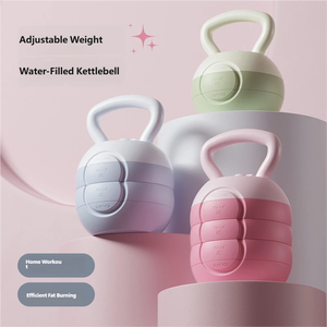 Kettlebell à eau à <span class=keywords><strong>poids</strong></span> réglable pour le fitness à domicile, idéal pour le levage des hanches chez la femme <span class=keywords><strong>et</strong></span> la perte de <span class=keywords><strong>poids</strong></span> chez l'homme - Product Image 1
