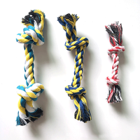 Offre Spéciale chien remorqueur de guerre chien jouet agressif mâcheurs corde dure mâcher dents indestructibles nettoyage coton chien corde jouet