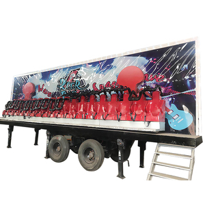 New Design Manege Forain Attraction Amusement Park Ride On Trailer Crazy Wave Large Miami Ride For Sale - Product Image 2