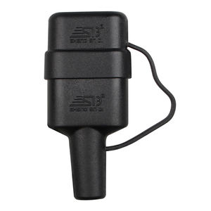 Prix de gros pièces auxiliaires couvercle anti-poussière <span class=keywords><strong>manchon</strong></span> noir <span class=keywords><strong>gaine</strong></span> rouge avec capuchon <span class=keywords><strong>pour</strong></span> connecteur 2 pôles 50A - Product Image 6