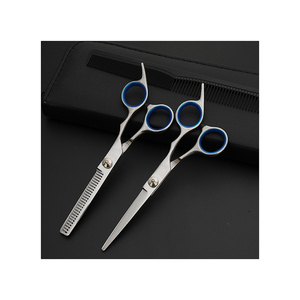 Tijeras de peluquería profesionales de 6 pulgadas, estilo profesional, 440c, tijeras de pelo doradas de 5 pulgadas - Product Image 3