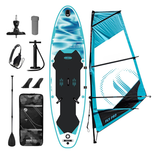 Tabla de Surf Inflable Windsurfer, Precio de Fábrica, Superventas, Venta al Por Mayor, Tabla de Windsurf SUP con Remo y Vela para Surfear - Product Image 1