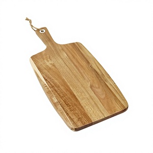 Plateau de service rectangulaire en bois pour cupcakes et fruits, grand format, résistant au lave-vaisselle, personnalisé, fait main, écologique, 2,0 cm - Product Image 2