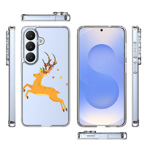 Nouvel arrivage Coque transparente à dessin coloré pour Samsung <span class=keywords><strong>Galaxy</strong></span> S26 Couverture de téléphone portable antichoc en acrylique transparent - Product Image 2
