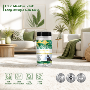 Desodorante en Polvo para Mascotas con Aroma a Prado Fresco Zourunan para Perros y Gatos, No Tóxico, <span class=keywords><strong>Precio</strong></span> de Fábrica al por Mayor - Product Image 1