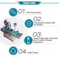 LWT Chine Machine d'étiquetage automatique d'autocollants de crème pare-soleil pour bouteilles rondes flacons horizontaux Machine d'étiquetage de bouteilles