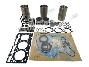 Kit de reconstruction de moteur D950 avec kit de joints, soupapes de moteur et jeu de roulements pour Kubota - Product Image 5
