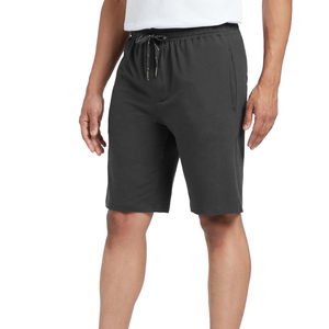 Shorts en molleton 100 % coton pour homme, personnalisés, de haute qualité, respirants, séchage rapide, pour la gym, le fitness, l'entraînement, le jogging, longueur genou - Product Image 1