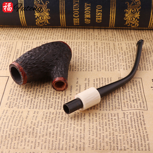 Futeng-pipa de madera para fumar, pipa hecha a mano de nuevo estilo - Product Image 3