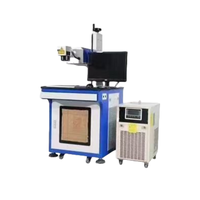 Machine de marquage laser UV de bureau 5W 10W 20W pour le marquage des stylos à bille, du plastique ABS, du verre, du métal, gravure CNC