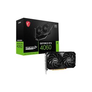 การ์ดจอเกมมิ่ง GeForce RTX 4060 2X OC 8G GDDR6 พัดลมคู่ สีดำ ดีไซน์ Esports สำหรับเดสก์ท็อป ยี่ห้อ ASU 10gb รุ่นใหม่ ขายดี - Product Image 1