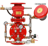 Vanne d'alarme pré-actionnée Xiangfa ZSFY-150 DN150 (fonte/acier inoxydable) pour incendies de classe A/B, accessoire d'équipement de lutte contre l'incendie