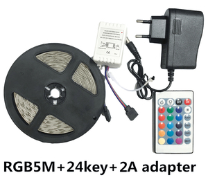 Tiras de <span class=keywords><strong>LED</strong></span> RGB de 12V 2835 SMD, tira de <span class=keywords><strong>LED</strong></span> RGB de 5M, 54leds, 8mm, Color mágico, Flexible, IP65, impermeable, tira de <span class=keywords><strong>LED</strong></span> inteligente para el hogar - Product Image 3