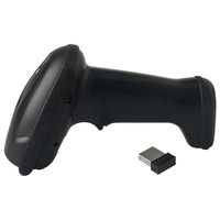 Lector de Códigos de Barras YHDAA Anti-Caída con Escaneo Rápido, Transmisión de Largo Alcance, Escáner de Códigos de Barras 1D y 2D, Base de Carga, Interfaz USB, en Stock