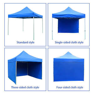 Tente de type tube pour exposition, tente de réception, tente de mariage, tente de plage, avec armature diagonale, pour événements et expositions - Product Image 6