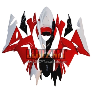 Carrosserie OEM pour KAWASAKI <span class=keywords><strong>NINJA</strong></span> ZX <span class=keywords><strong>1000</strong></span> CC 10 R 10R ZX10R 04 05 50LQ.13 Blanc rouge ZX1000 ZX-10R <span class=keywords><strong>2004</strong></span> 2005 Kit de carénages d'injection - Product Image 1