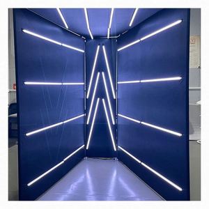 Cabine photo 360° avec éclairage LED et fond lumineux – Accessoires de fête - Product Image 1