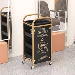 Carrito de Salón de Belleza Móvil de Múltiples Niveles, Carrito Profesional para Estilistas, Carrito de Almacenamiento para Peluquería - Product Image 4