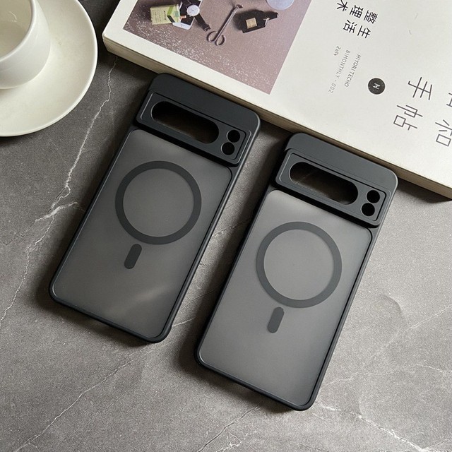 Factory Wholesale Luxury Strong Protection Hybrid Magnetic Clear Mobile Phone case for Google Pixel 8 a 9 Pro Cell Phone Cover